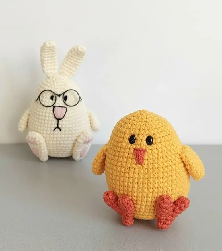 Crochet Easter chick free pattern Crochet Easter chick free pattern