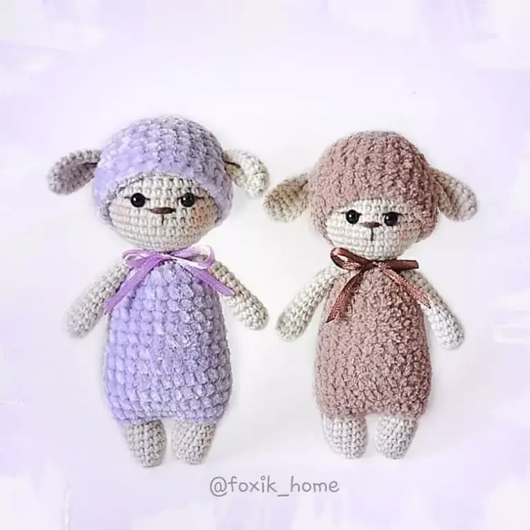 Crochet sweet sheep amigurumi