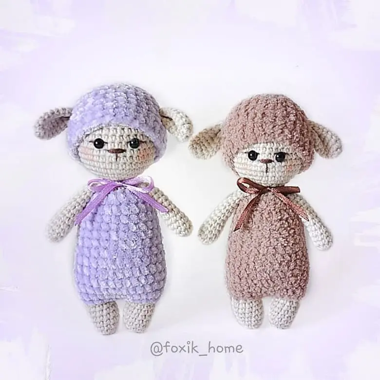 Crochet sweet sheep amigurumi